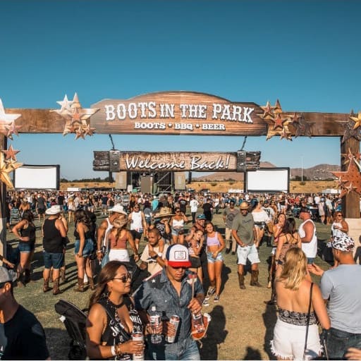 Boots In The Park concerts in Los Angeles.